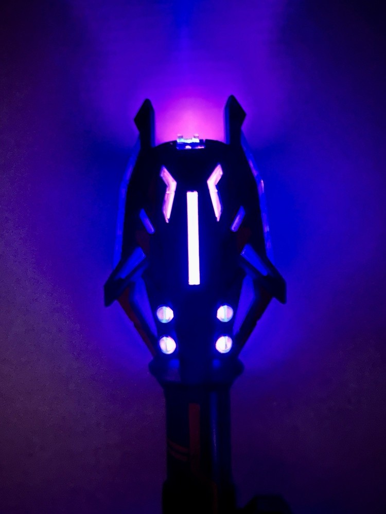 Lightsaber Double Head Sword Fidget Spinner Lights Sounds