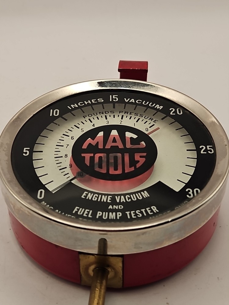 Vintage MAC TOOLS Engine Vacuum & Fuel Pump Tester