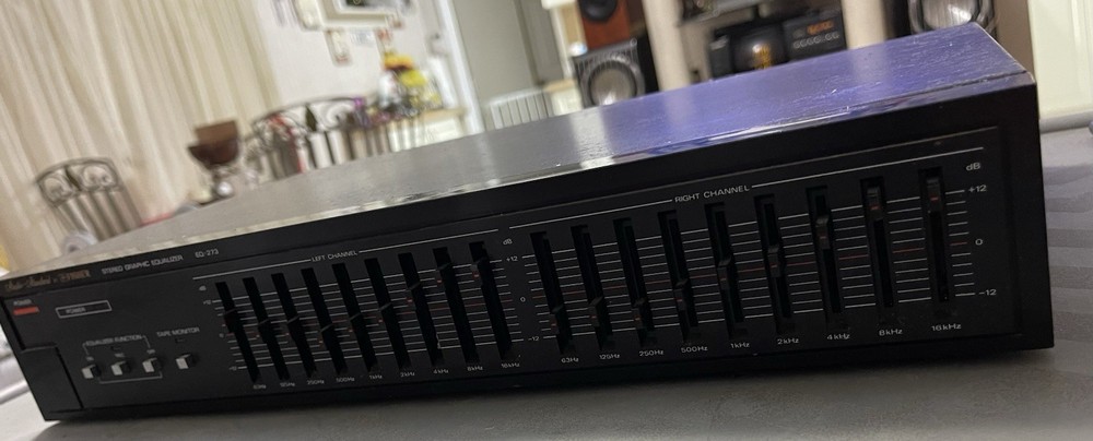 Vintage Fisher Equalizer EQ- 273