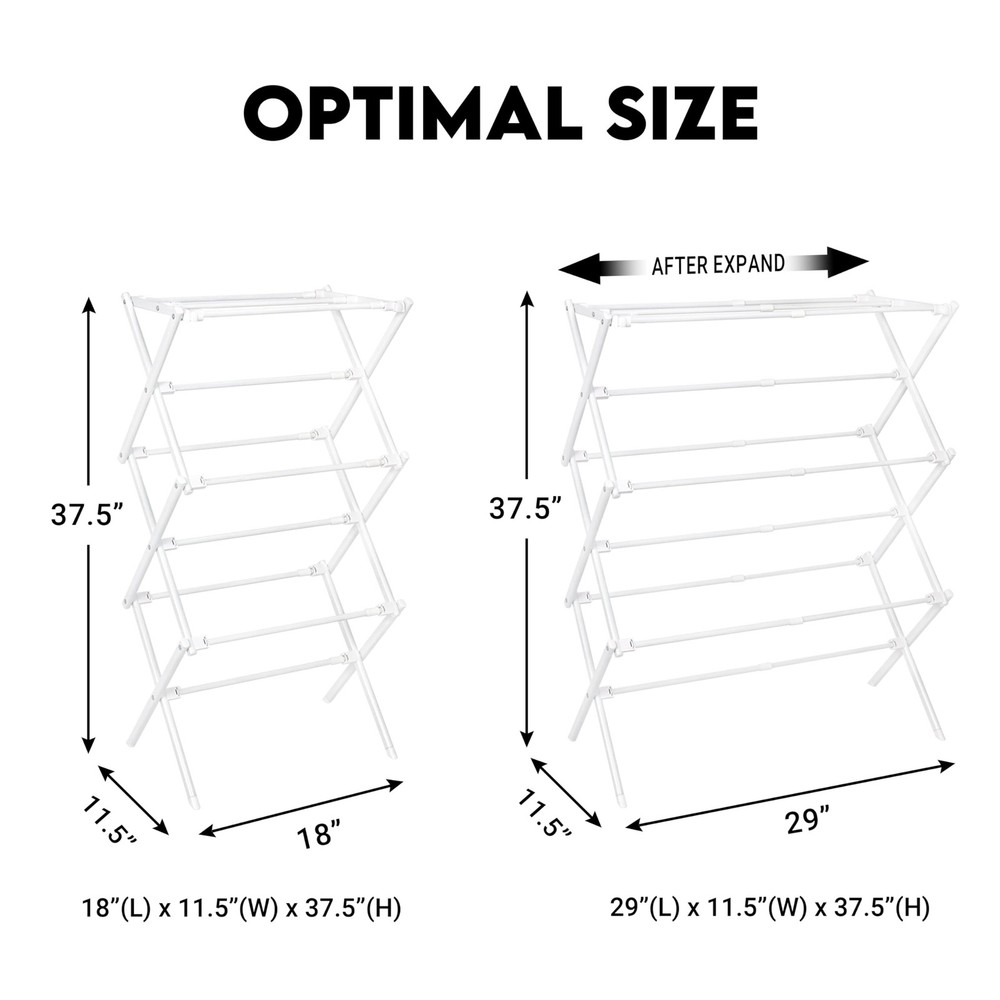 2026 Enhanced Clothes Drying Rack | Foldable Drying Rack Clothing for Laundry...