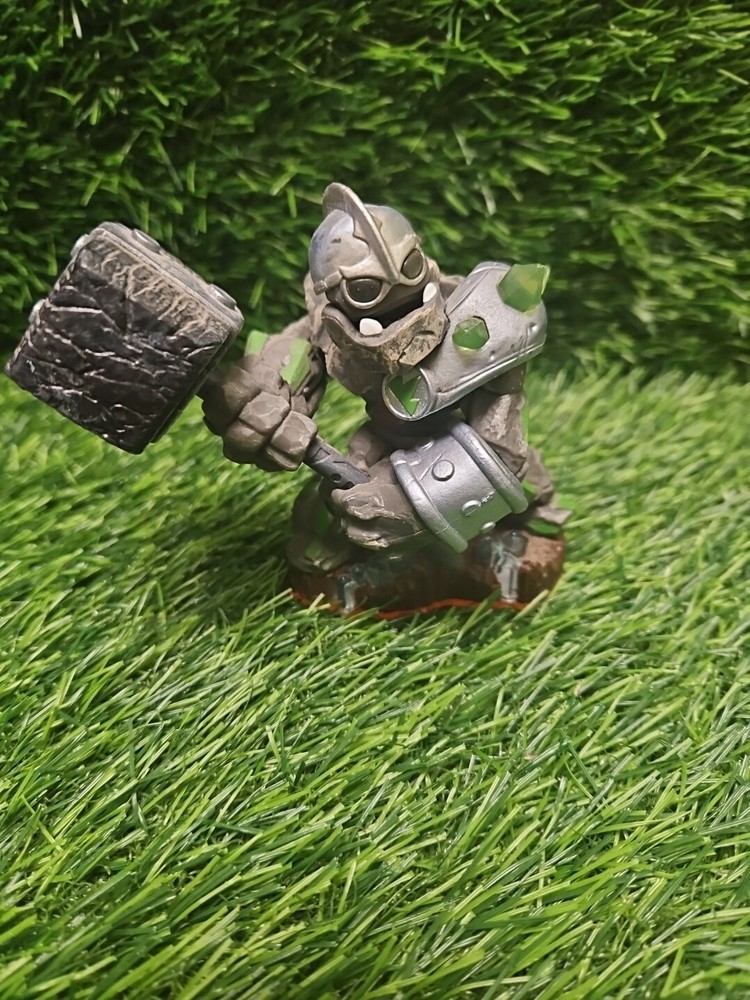 Skylanders Giants Granite Crusher Figure Activision Orange Bottom