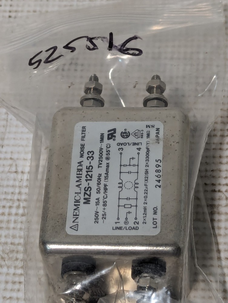 Nemic-Lambda MZS-1215-33 noise filter