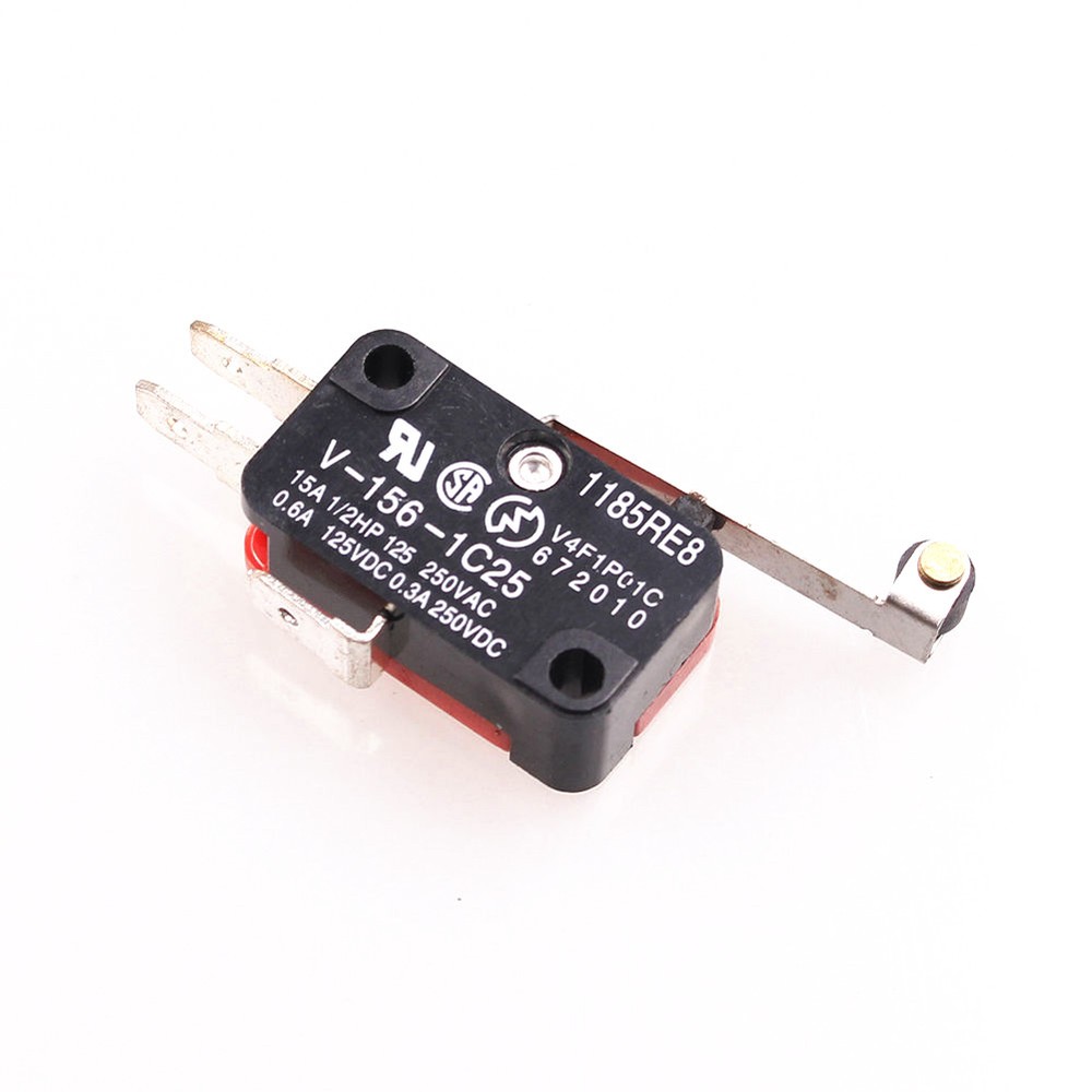 5PCS Micro Switch Spdt Hinge Roller Lever 15A V-156-1C25 Limit Switch Standard $