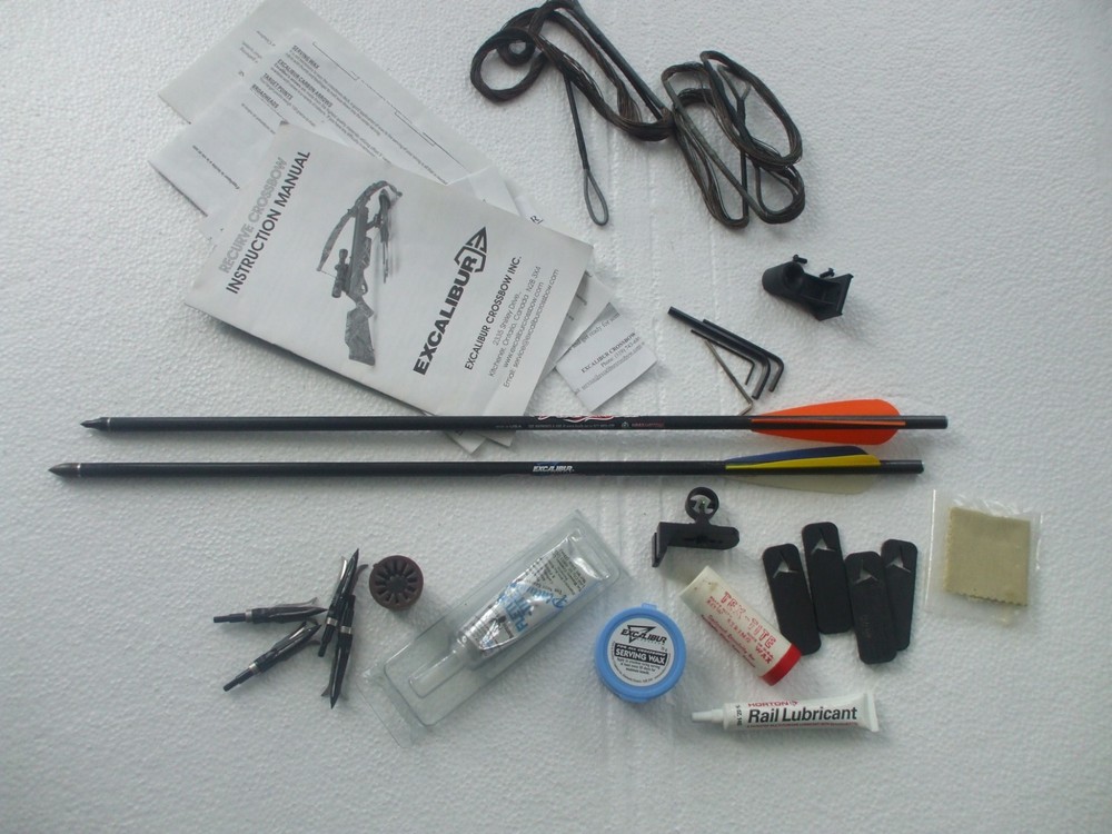 EXCALIBUR VORTEX CROSSBOW WITH COCKING AID ACCESSORIES