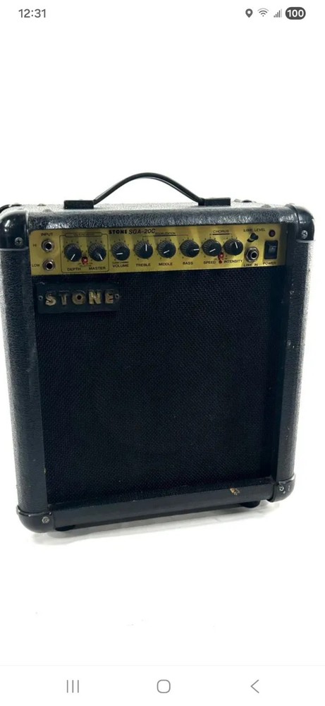 Vintage Stone SGA-20C Amplifier Speaker Tested Working