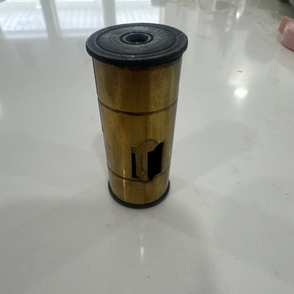 Antique Brass Microscope Objective Lens Original Pre-1930