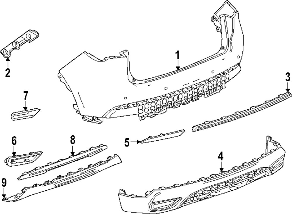 Genuine GM Lower Deflector 26358111