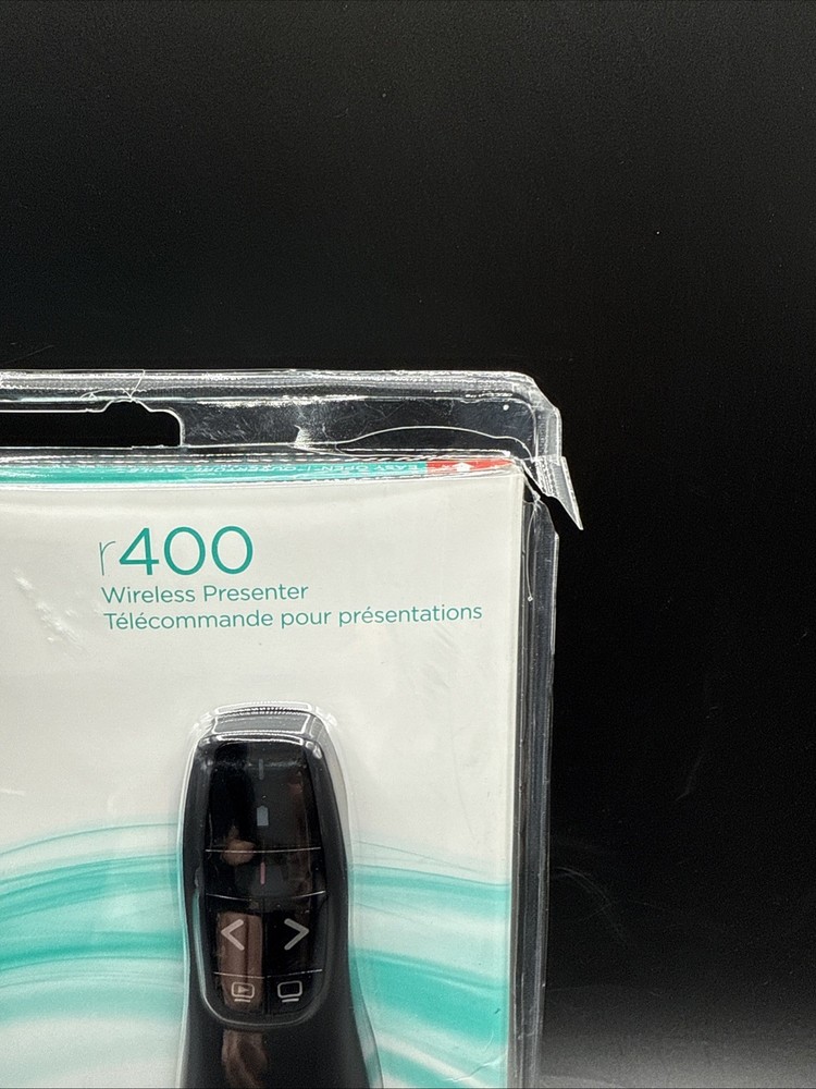Logitech New R400 Presenter Remote Control and Laser Pointer 910-001354