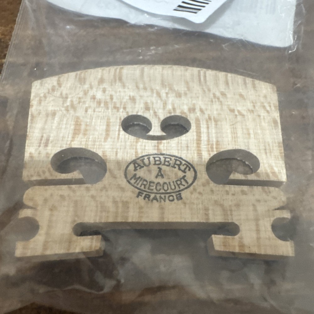 Aubert VB-7 Select Figured Violin Bridge 4/4 Size Professional Quality