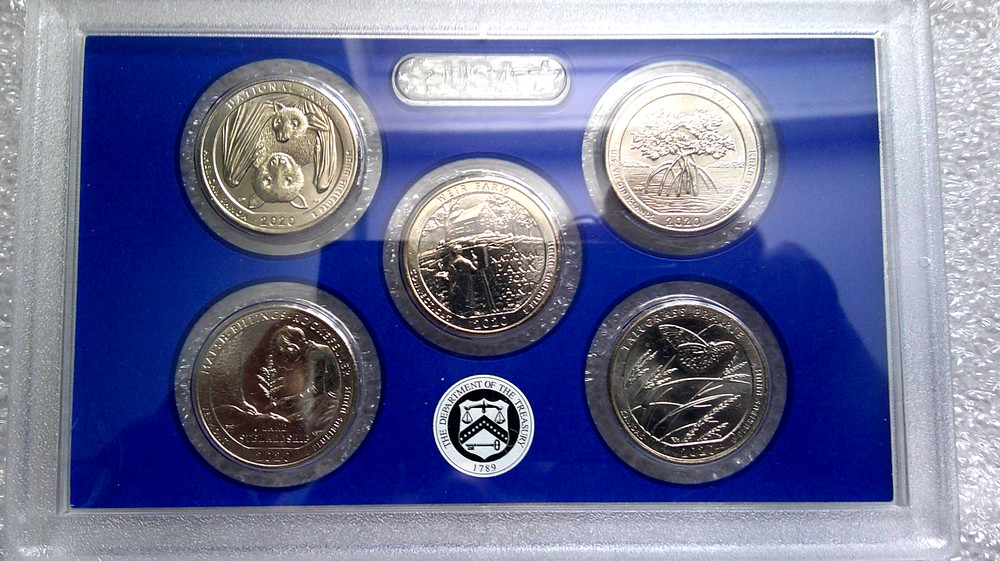 2020 Uncirculated Set, P or D Mints (10 Coins)