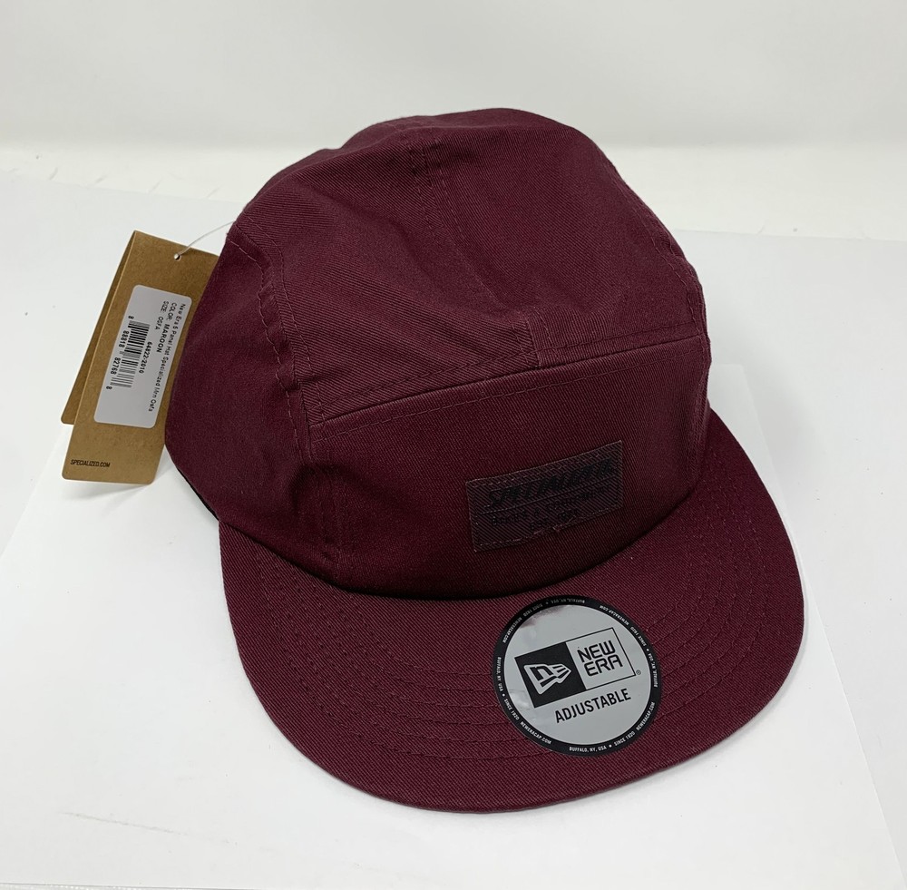 Specialized New Era 5 Panel Hat - Maroon - New
