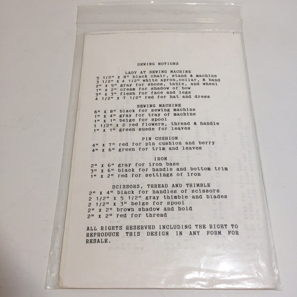 Sewing Notions Applique Quilt Pattern Ultra Delight