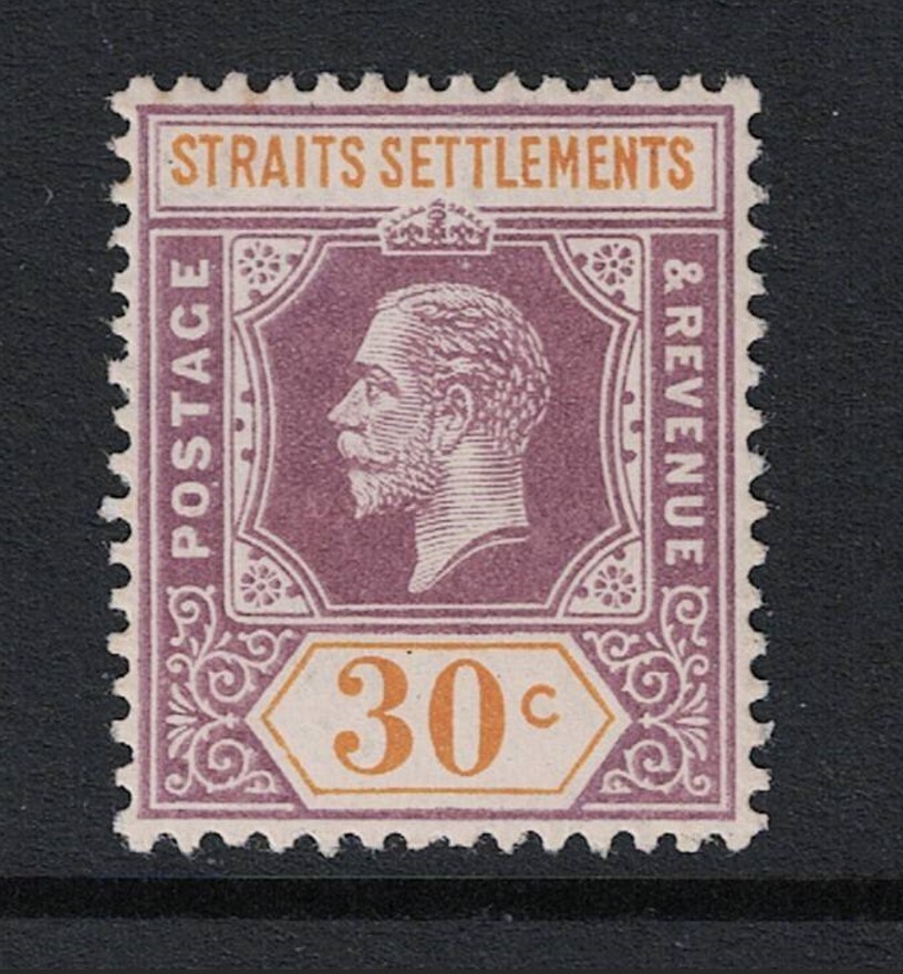 Straits Settlements SG# 207 Mint Light Hinged - S20448