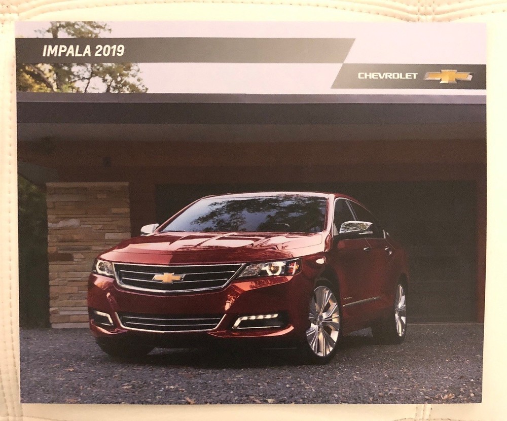 2019 CHEVY IMPALA 28-page Original Sales Brochure