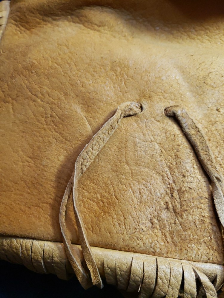 BLACK POWDER MUZZLELOADER BAG ACCESSORIES POSSIBLE BAG Soft SUEDE LEATHER