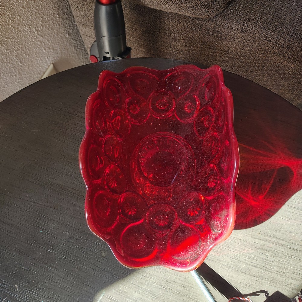Red Glass Decorative Glass