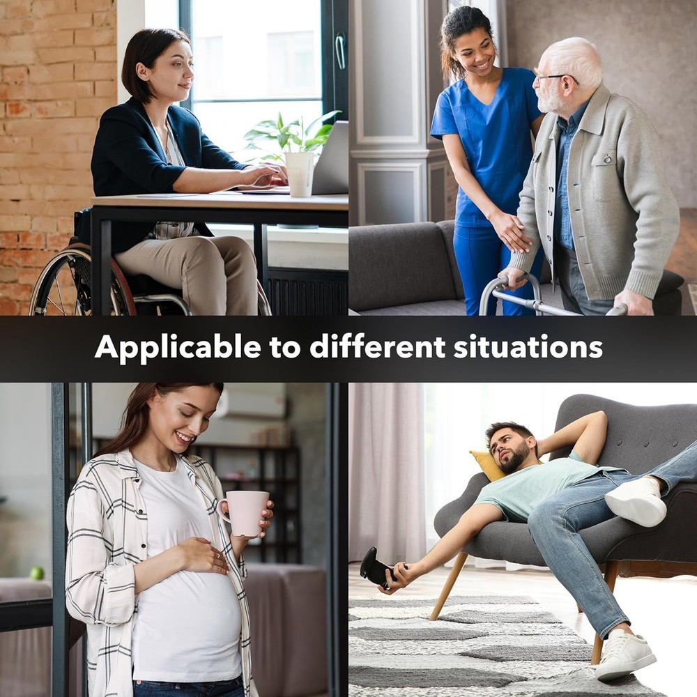 BN-LINK Wireless Remote Control Electrical Outlet Switch for Lights, White