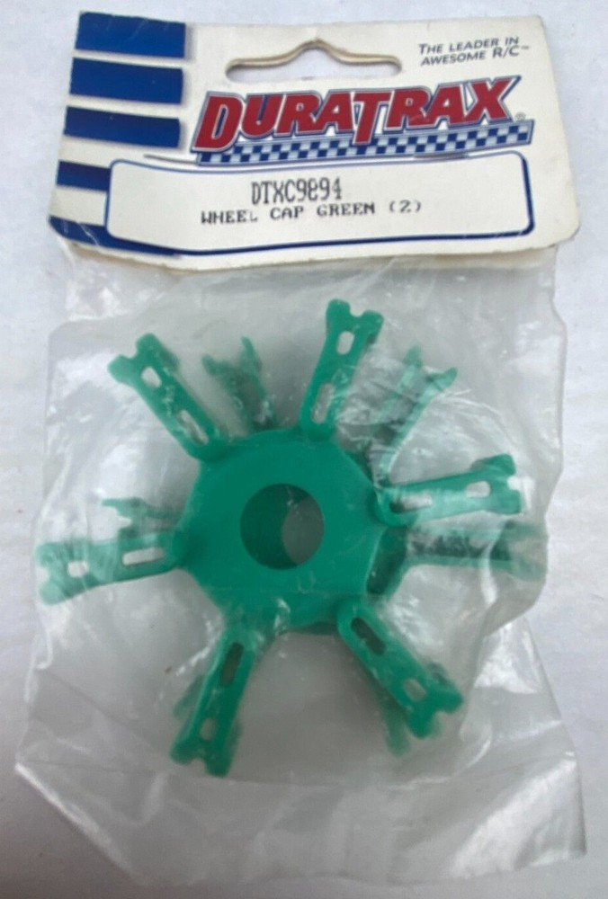 Duratrax DTXC9894 Wheel Cap Green (2) New