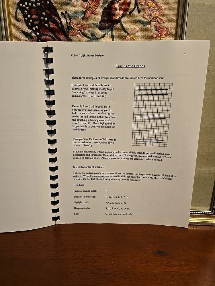 Light House Designs CANVAS STITCH SAMPLER II Needlepoint Pattern Booklet 1997