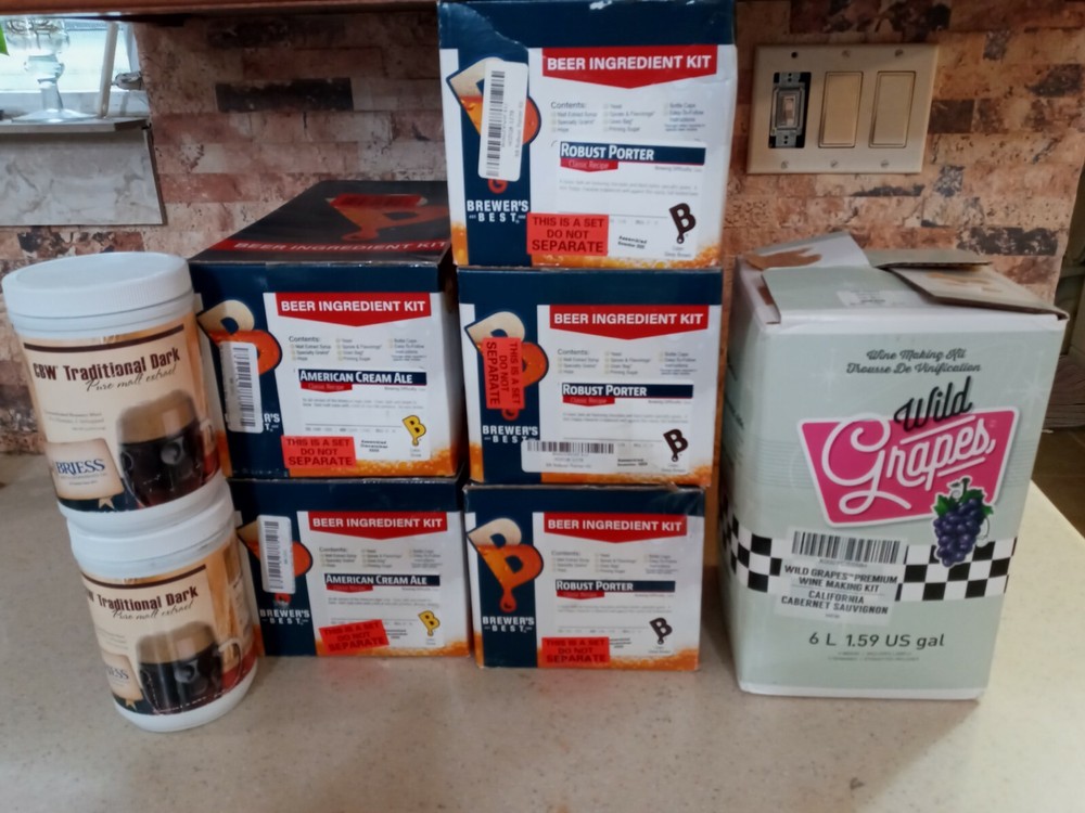 Beer and Wine Making Supplies and Kits