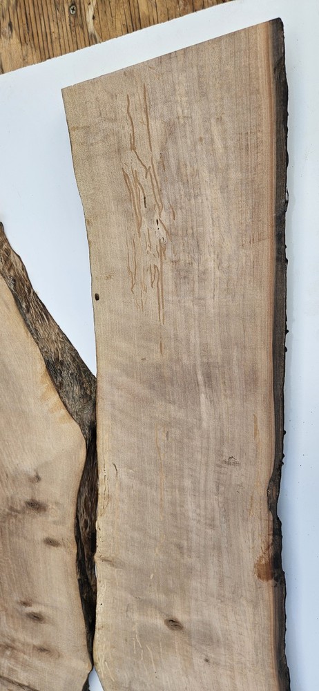 Bastogne Walnut Slabs Bookmatch (2) Live Edge