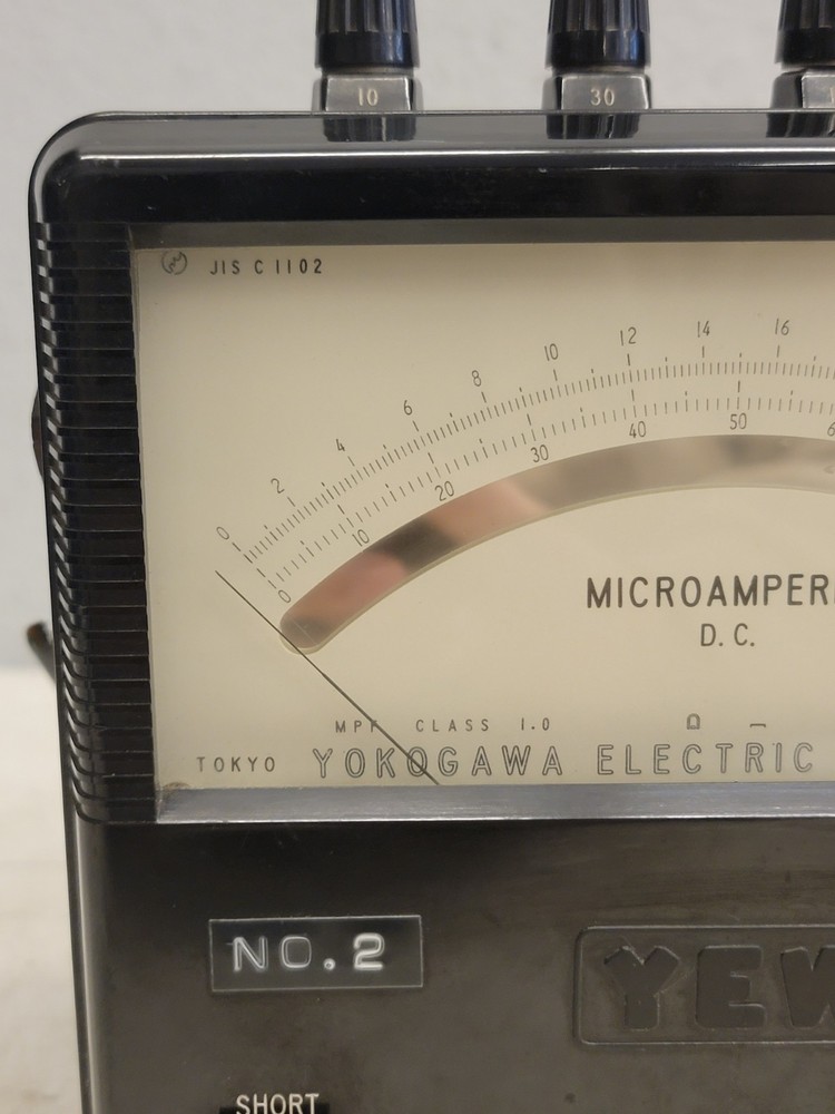 Yokogawa DC Microamperes JisC1102