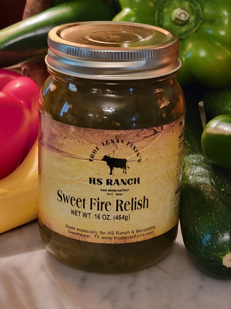 HS RANCH Sweet Fire Relish (1) 16oz Jar
