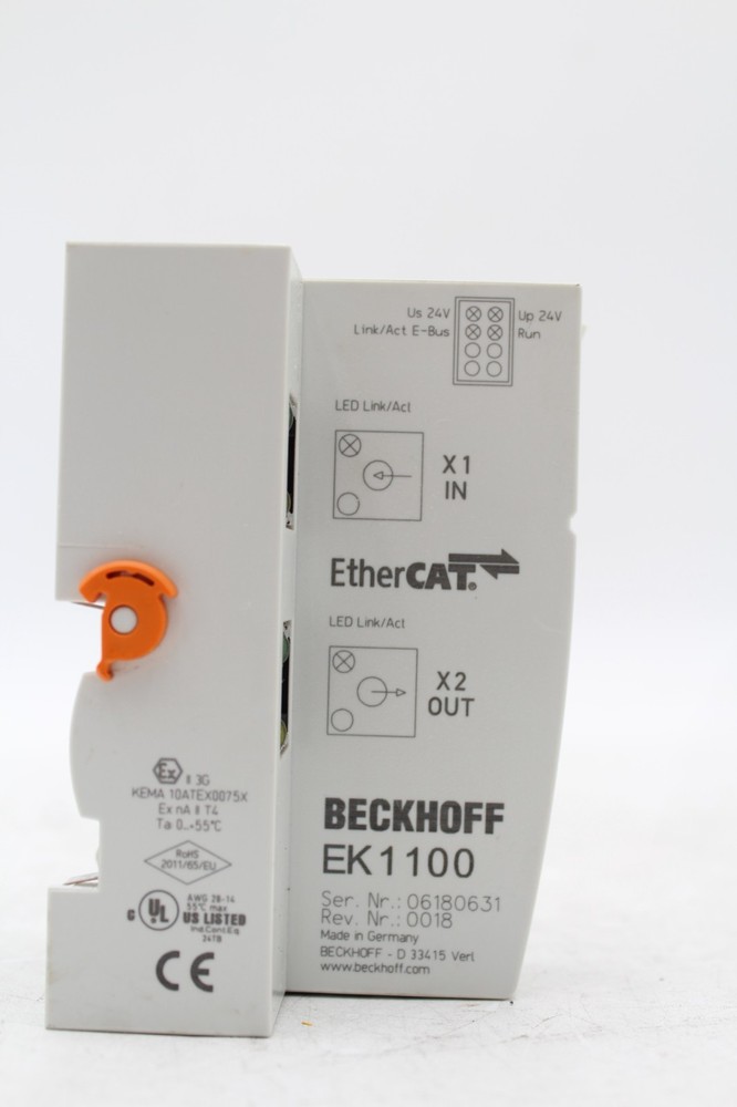 Beckhoff EK1100 EtherCat E-Bus Coupler Terminal