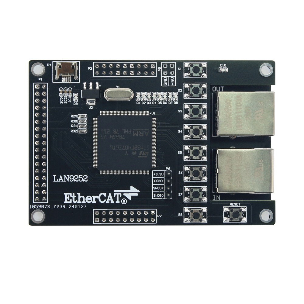 LAN9252 STM32407 Slave Station Development Board for EtherCAT Slave Station NEW
