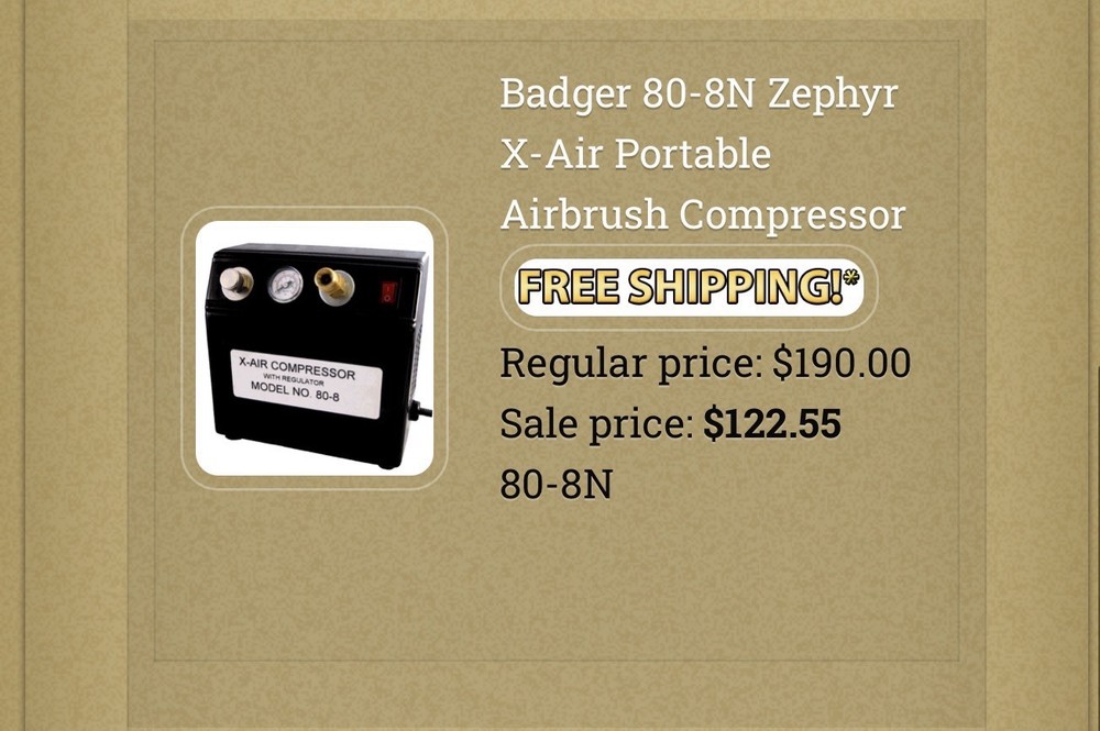 Badger Thayer & Chandler Zephyr Compressor Model 80-8n