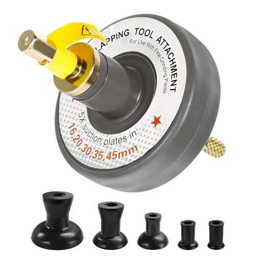 Valve Lapping Tool, Small Engine Valves Grinding Attachment Tool with 5