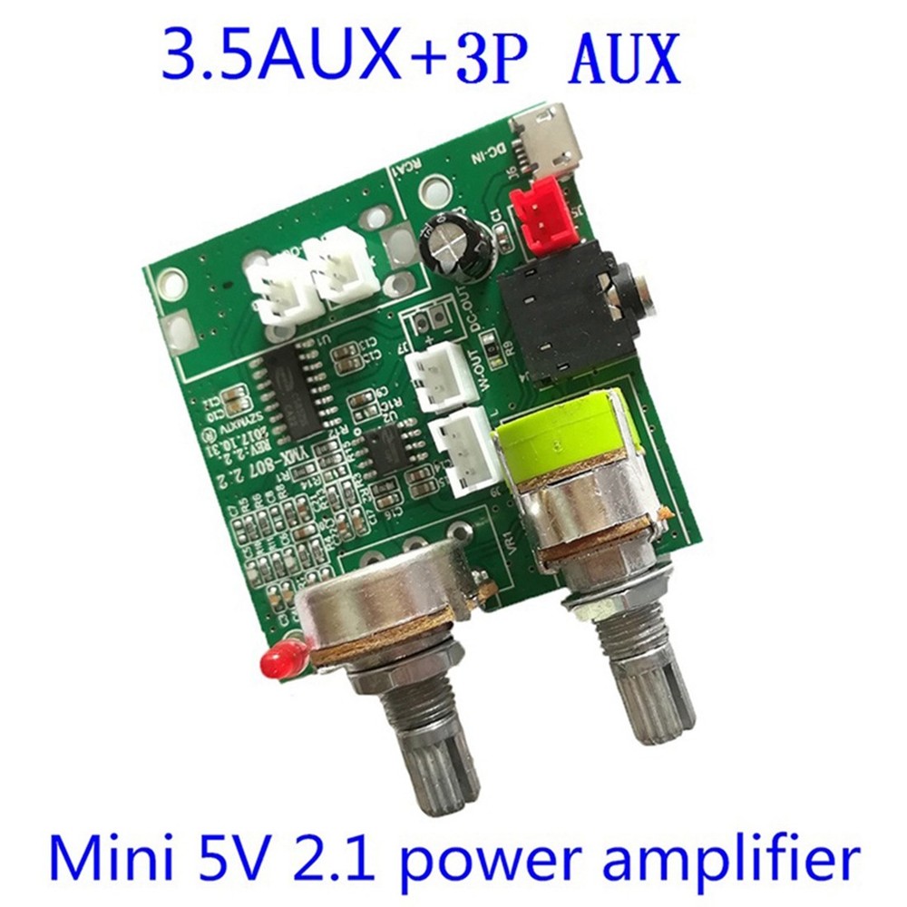 2.1 Amplifier Board Multi Function Amplifier Board 5V20W Audio Amplifier S8U7