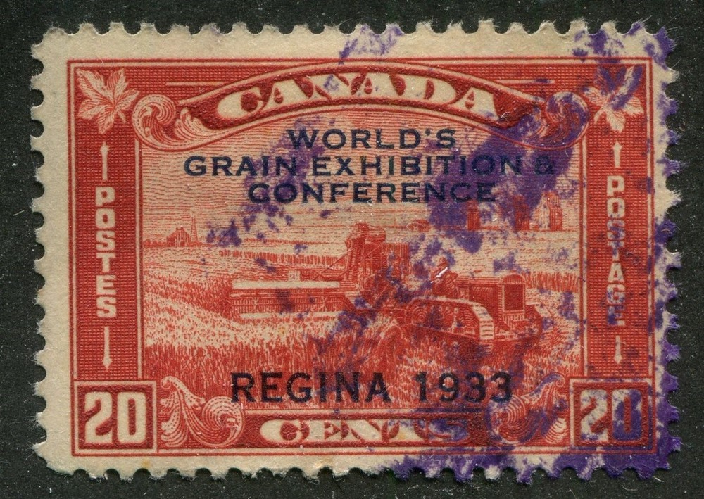 Canada #203i Used Broken X Variety