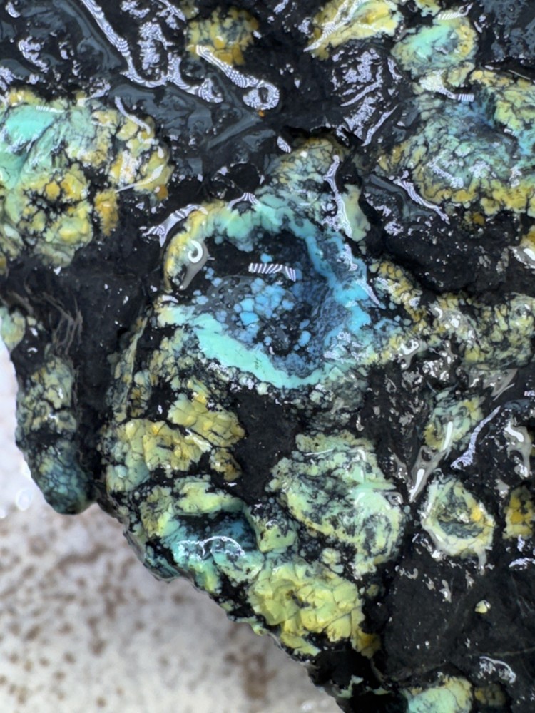 Natural Hubei turquoise nugget