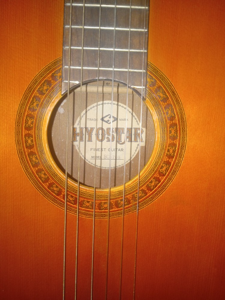 Hyostar SC-708 classical 1970s guitar