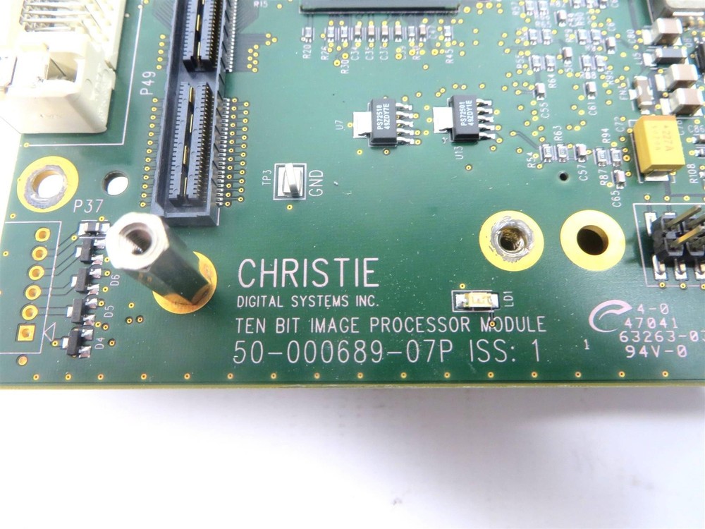 CHRISTIE Ten Bit Image Processor Module 50-000689-07P ISS:1