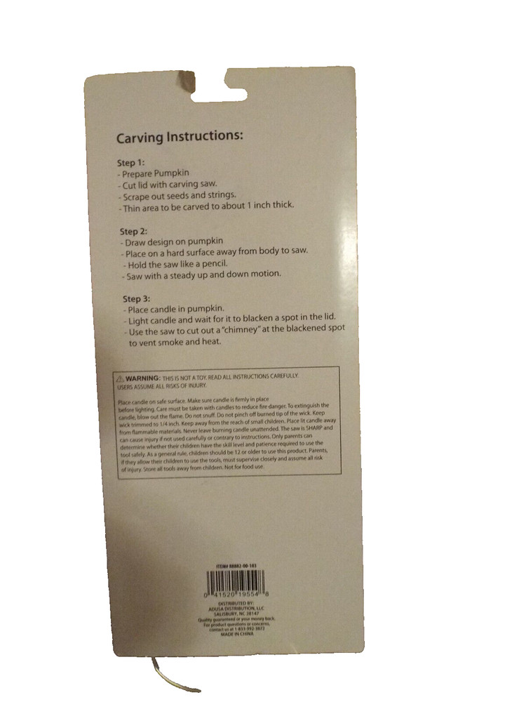 Pumpkin Scoop & 2 Saws