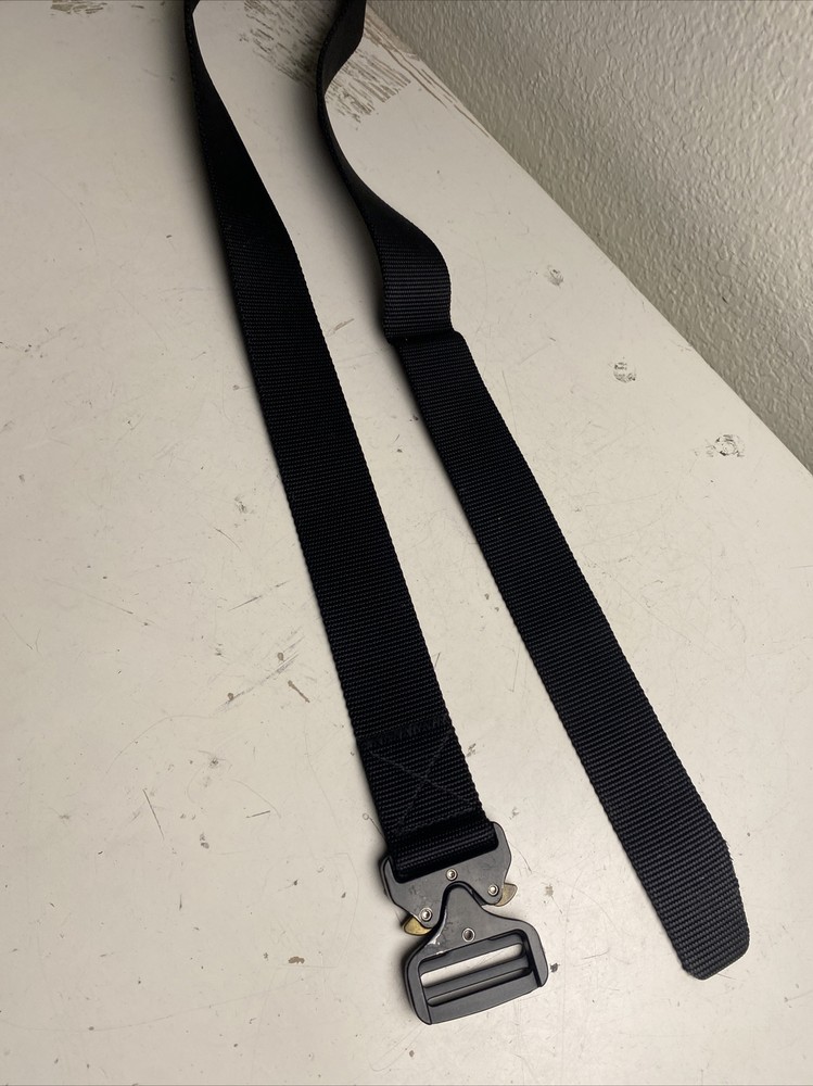 FAIRWIN Tactical Belt Military Quick Release Riggers Web Belt Black