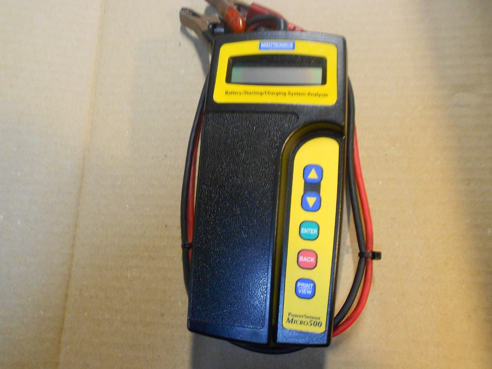 MIDTRONICS POWER SENSOR, MICRO 500, USED, GREAT TOOL FOR TESTING BATTERIES