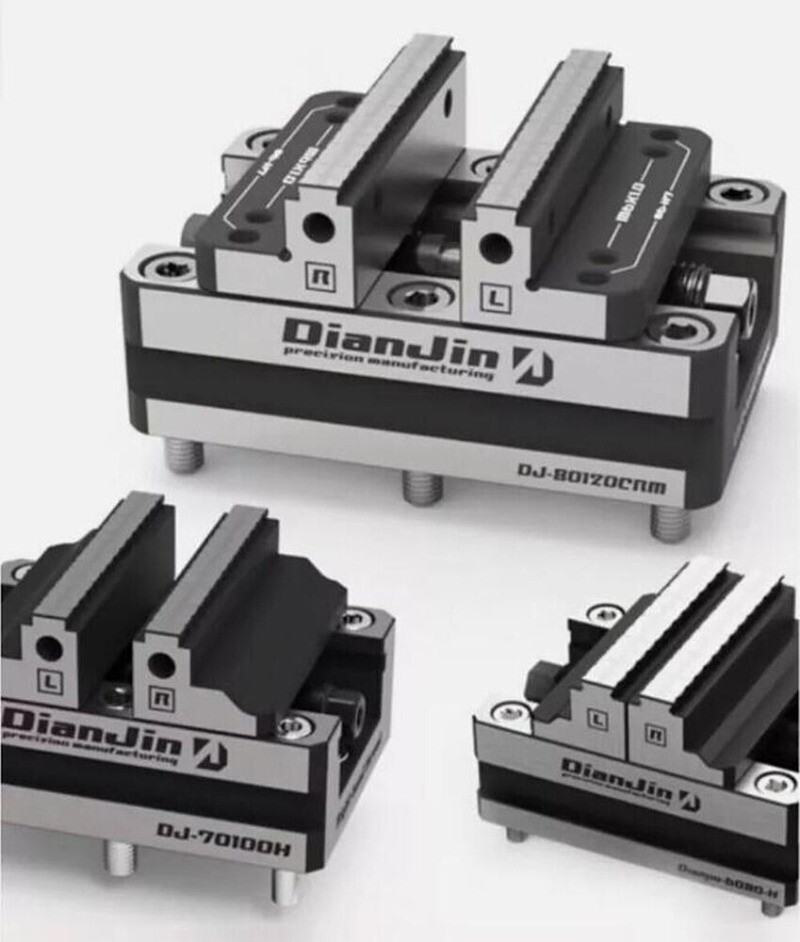 Four And Five-Axis Fixture Self-Centering Vise Zero-Point Quick-Change Four-Axis