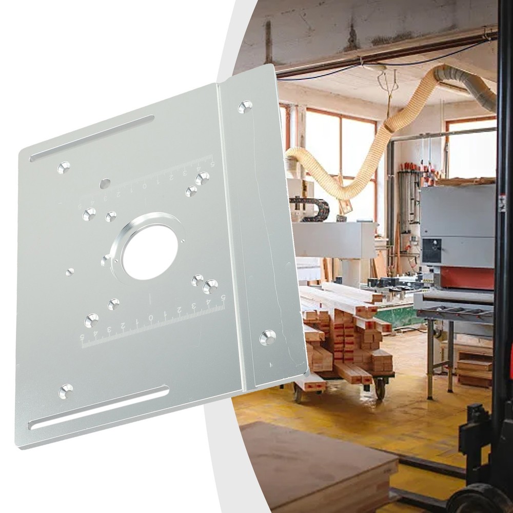 Superior Quality Aluminum Router Table Insert Plate for Woodworking Projects