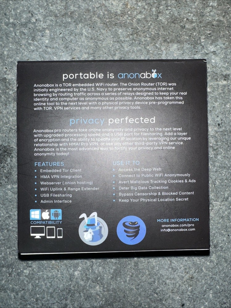 Anonabox Pro WiFi TOR & VPN Router