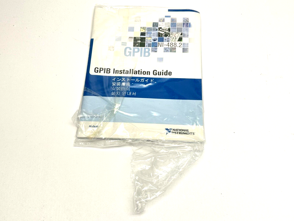 National Instruments NI-488.2 GPIB Installation Guide