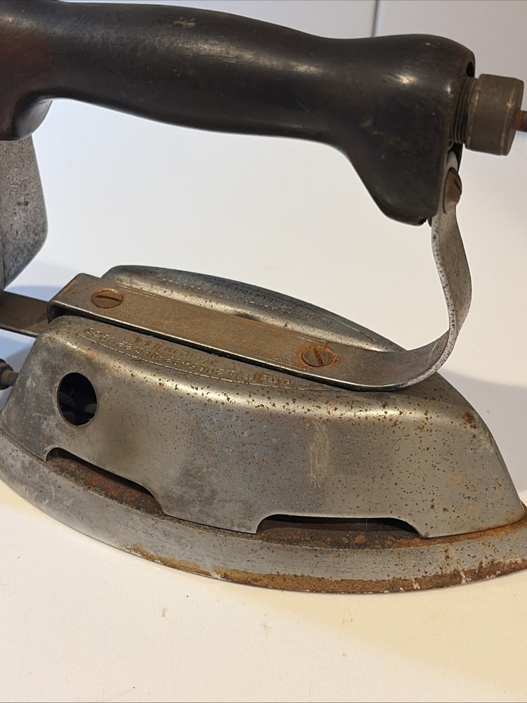 Vintage Diamond Gas Powered Iron Untested