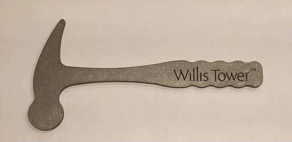 Willis Tower Chicago Illinois Decorative Metal Hammer E3
