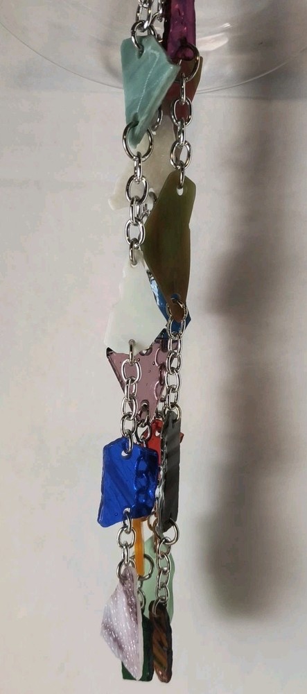 Whimsical Handcrafted Glass Wind Chimes