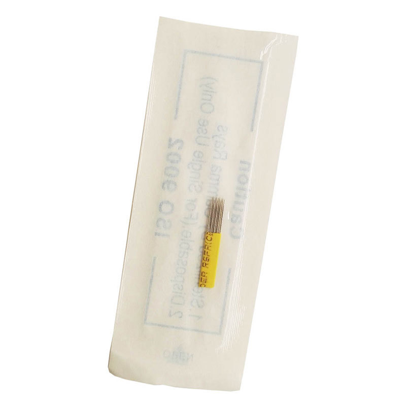 Microblading 9 pins Manual Eyebrow Tattoo Permanent Makeup Flex Blades 9 Needles