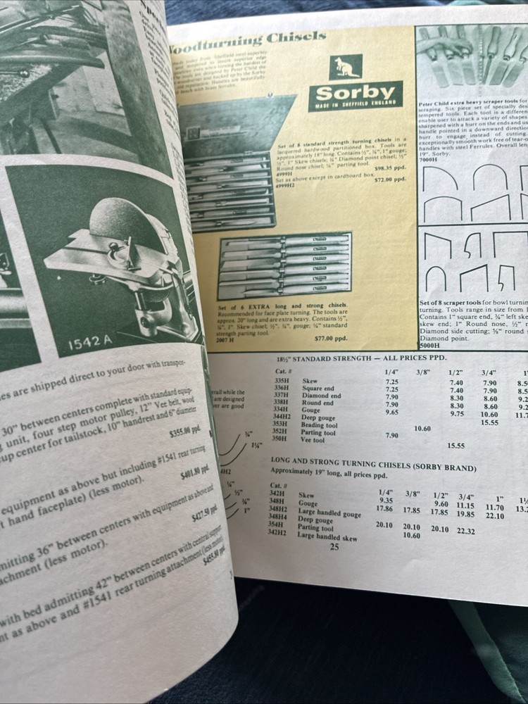 Frog Tool Company Catalog 1977 Wood Working Tools Chicago