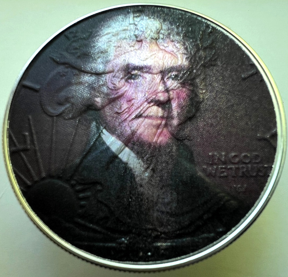 Thomas Jefferson - American Silver Eagle 1oz .999 Dollar Coin