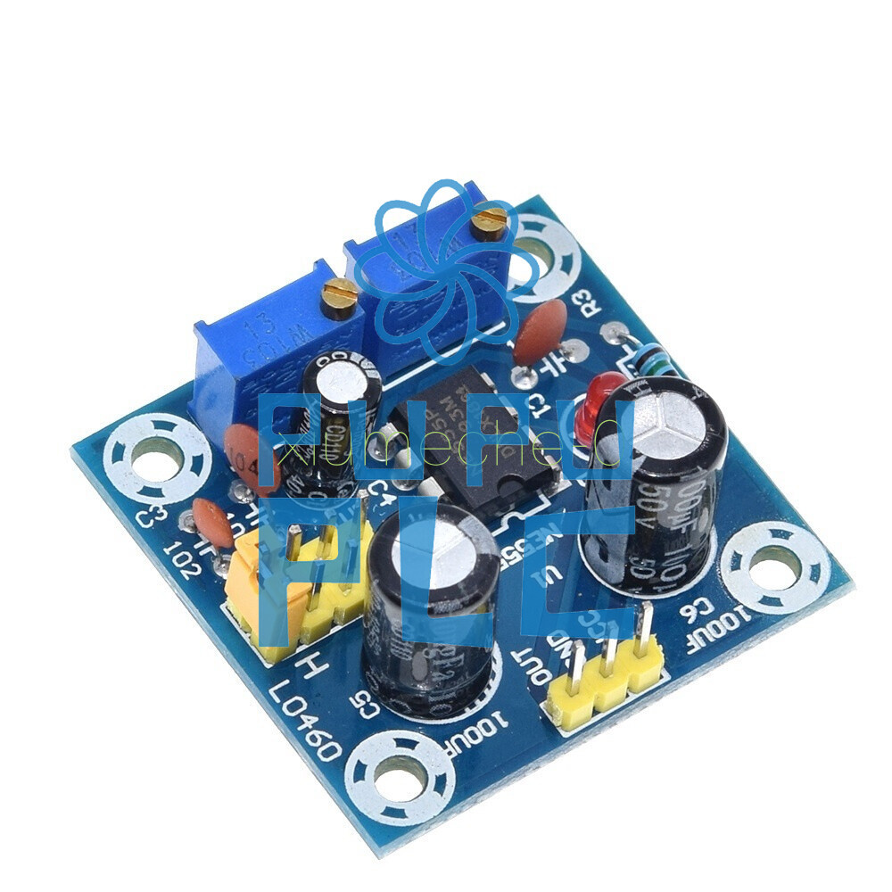 NE555 Duty Cycle and Frequency Adjustable Square Wave Module Board DIY Kit